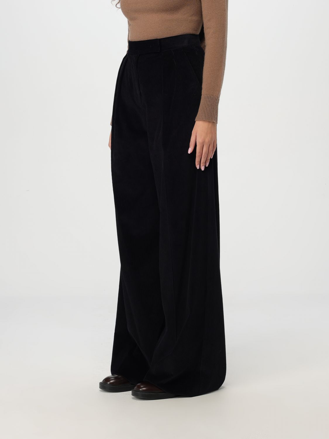 Giglio Pantalone Max Mara In Velluto A Coste