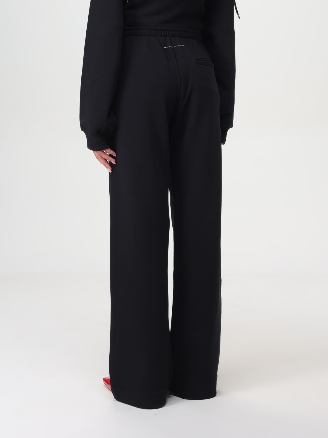 Giglio Pantalone MM6 Maison Margiela In Cotone