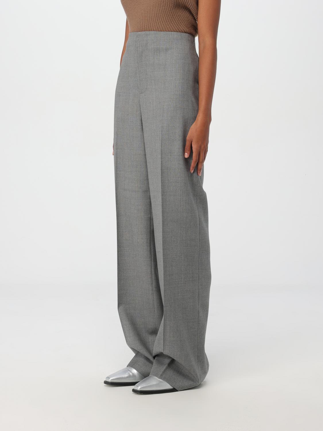Giglio Pantalone Moschino Couture In Lana Vergine