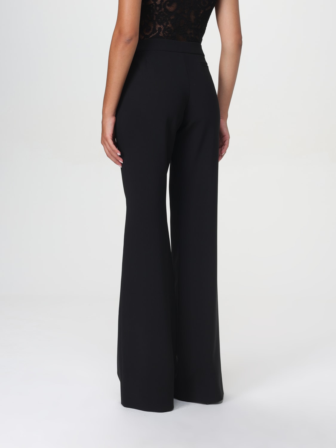 Giglio Pantalone Moschino Couture In Viscosa
