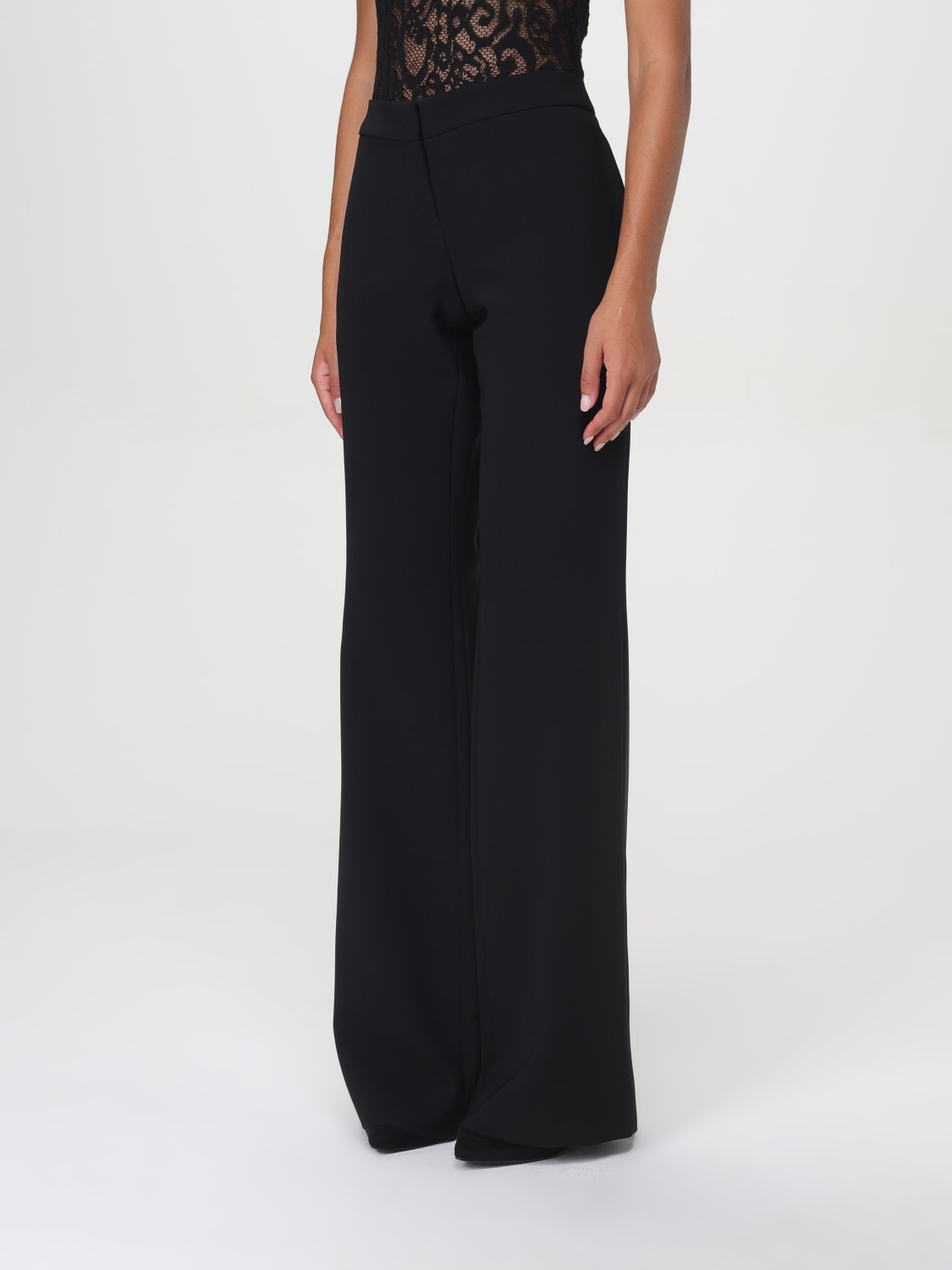 Giglio Pantalone Moschino Couture In Viscosa