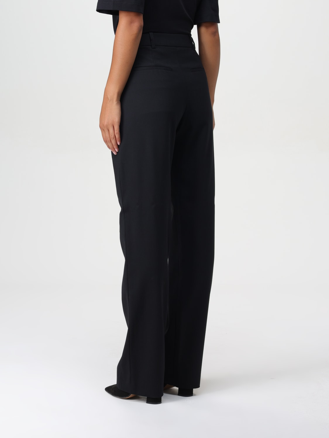 Giglio Pantalone Moschino Jeans In Misto Lana