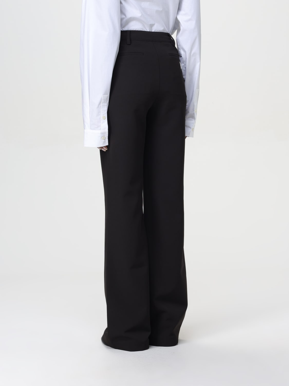 Giglio Pantalone Moschino Jeans In Viscosa