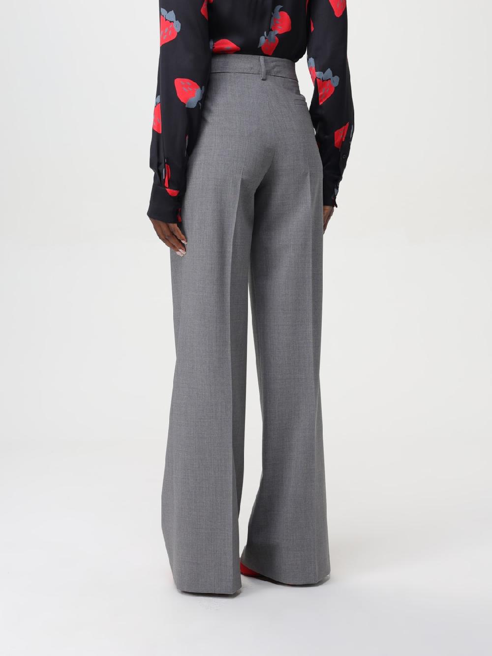 Giglio Pantalone MSGM In Lana Vergine