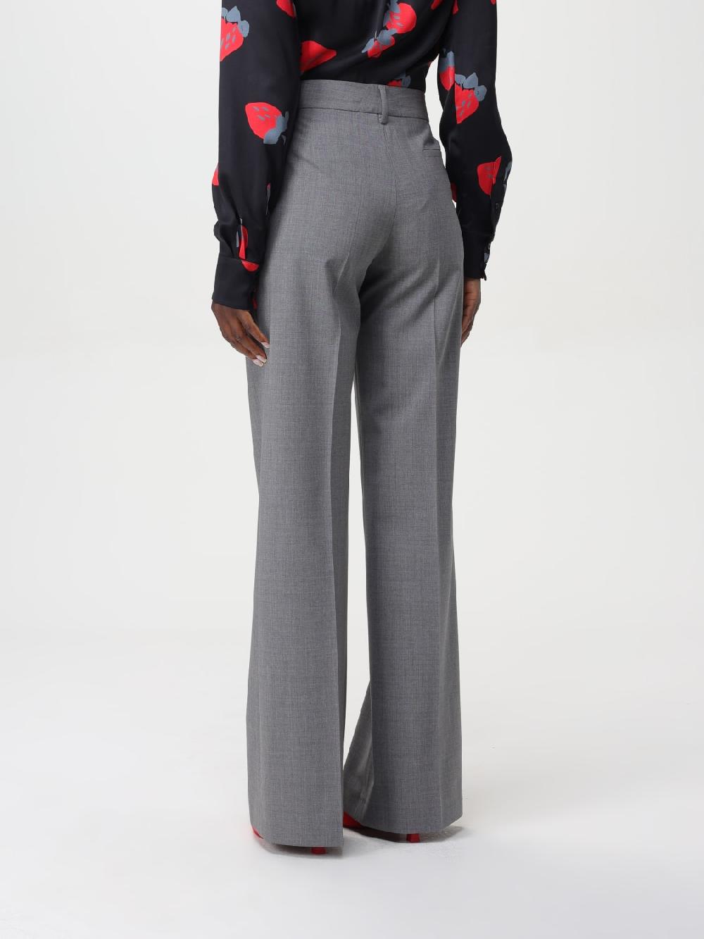 Giglio Pantalone MSGM In Lana Vergine