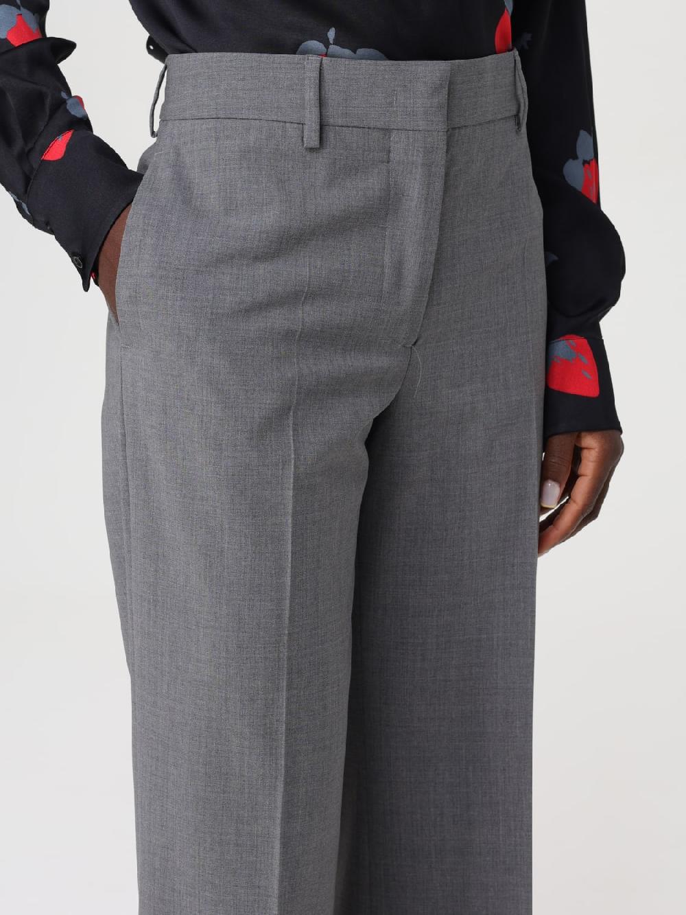 Giglio Pantalone MSGM In Lana Vergine