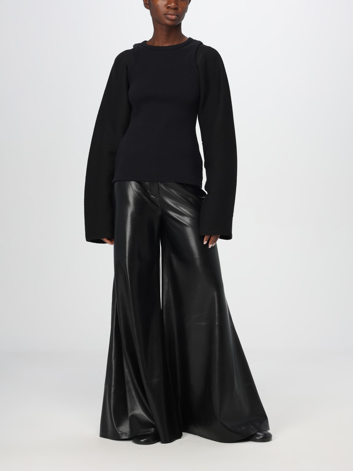 Giglio Pantalone Nanushka In Pelle