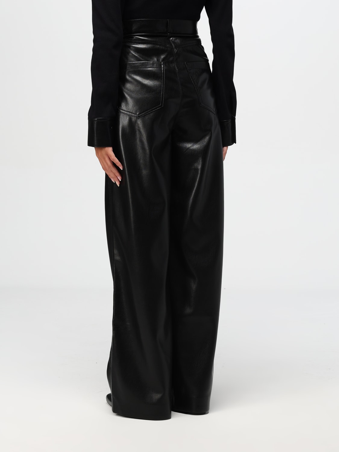 Giglio Pantalone Nanushka In Pelle