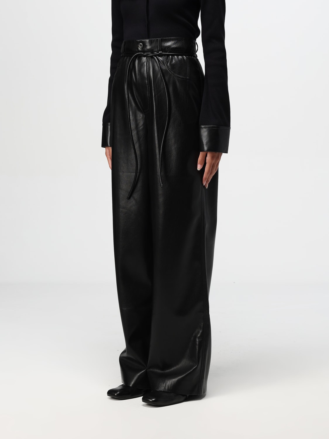 Giglio Pantalone Nanushka In Pelle