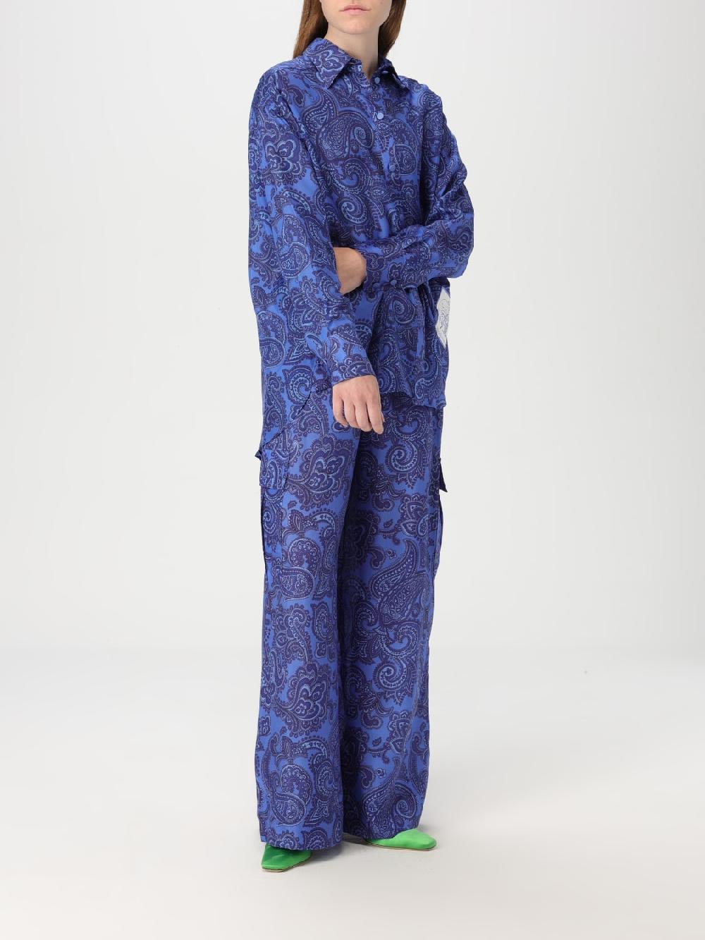 Giglio Pantalone Paisley Zimmermann Di Seta