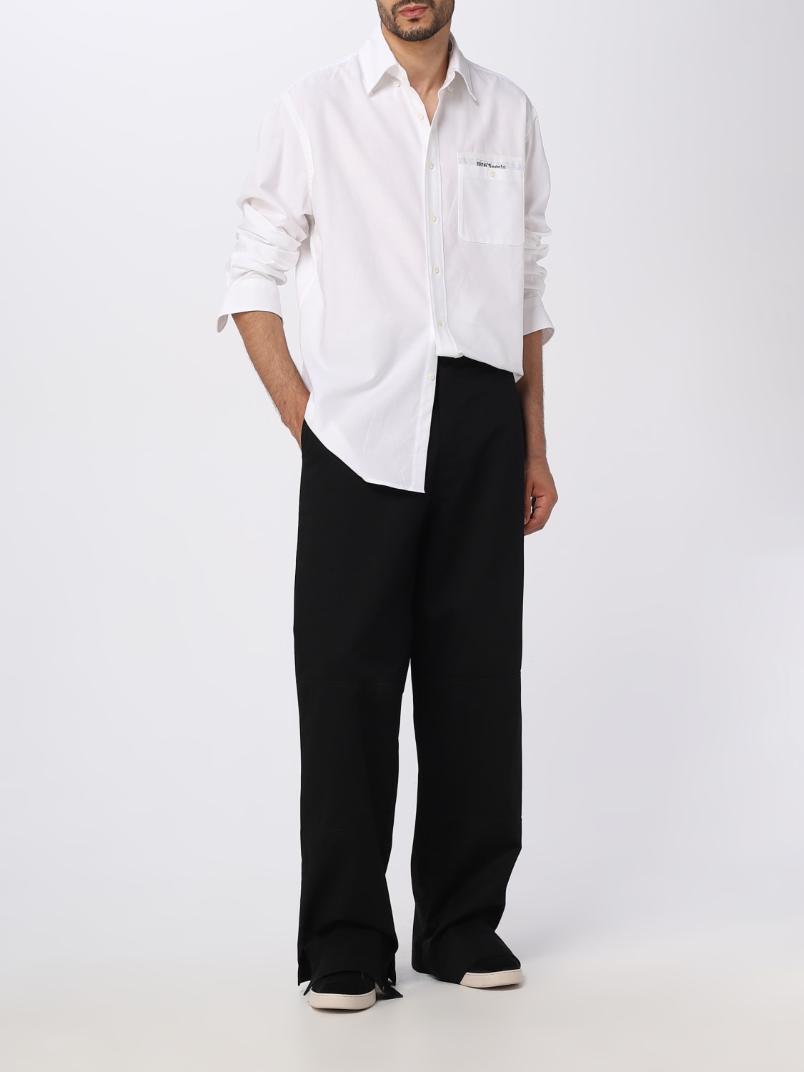 Giglio Pantalone Palm Angels In Cotone