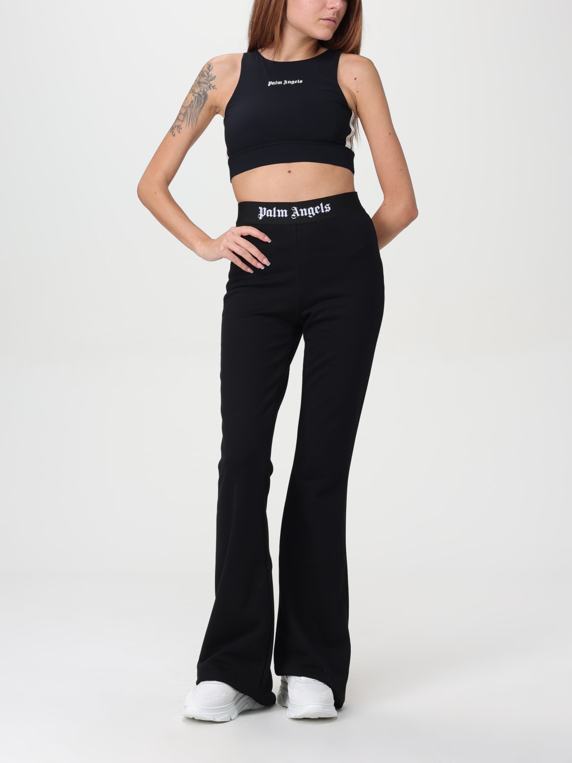 Giglio Pantalone Palm Angels In Cotone Stretch