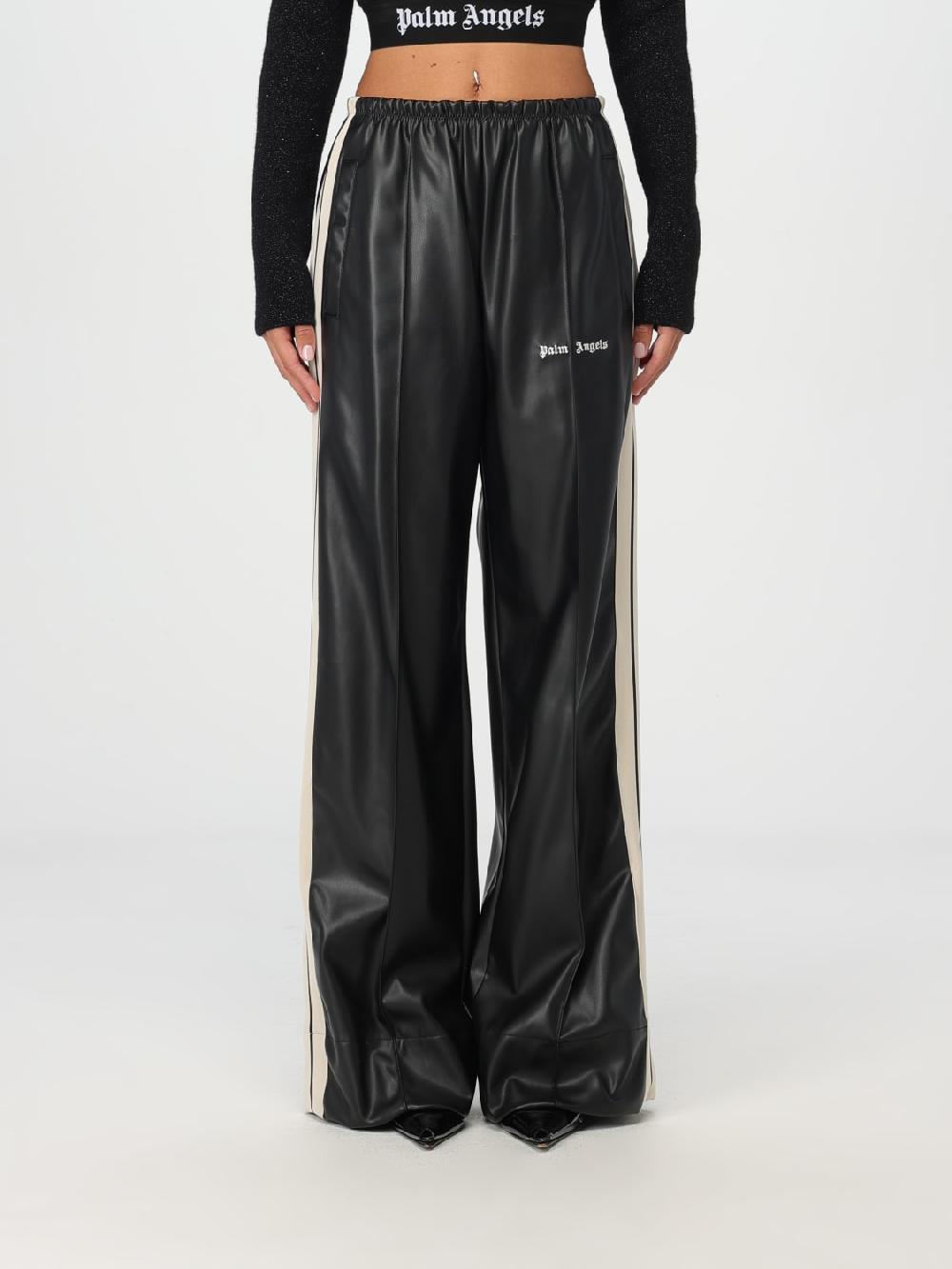 Giglio Pantalone Palm Angels in pelle sintetica