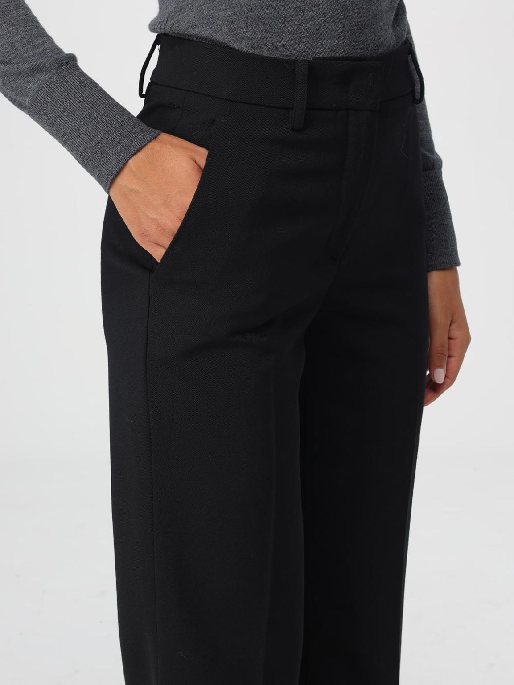 Giglio Pantalone Paraguay Pinko In Twill Di Lana
