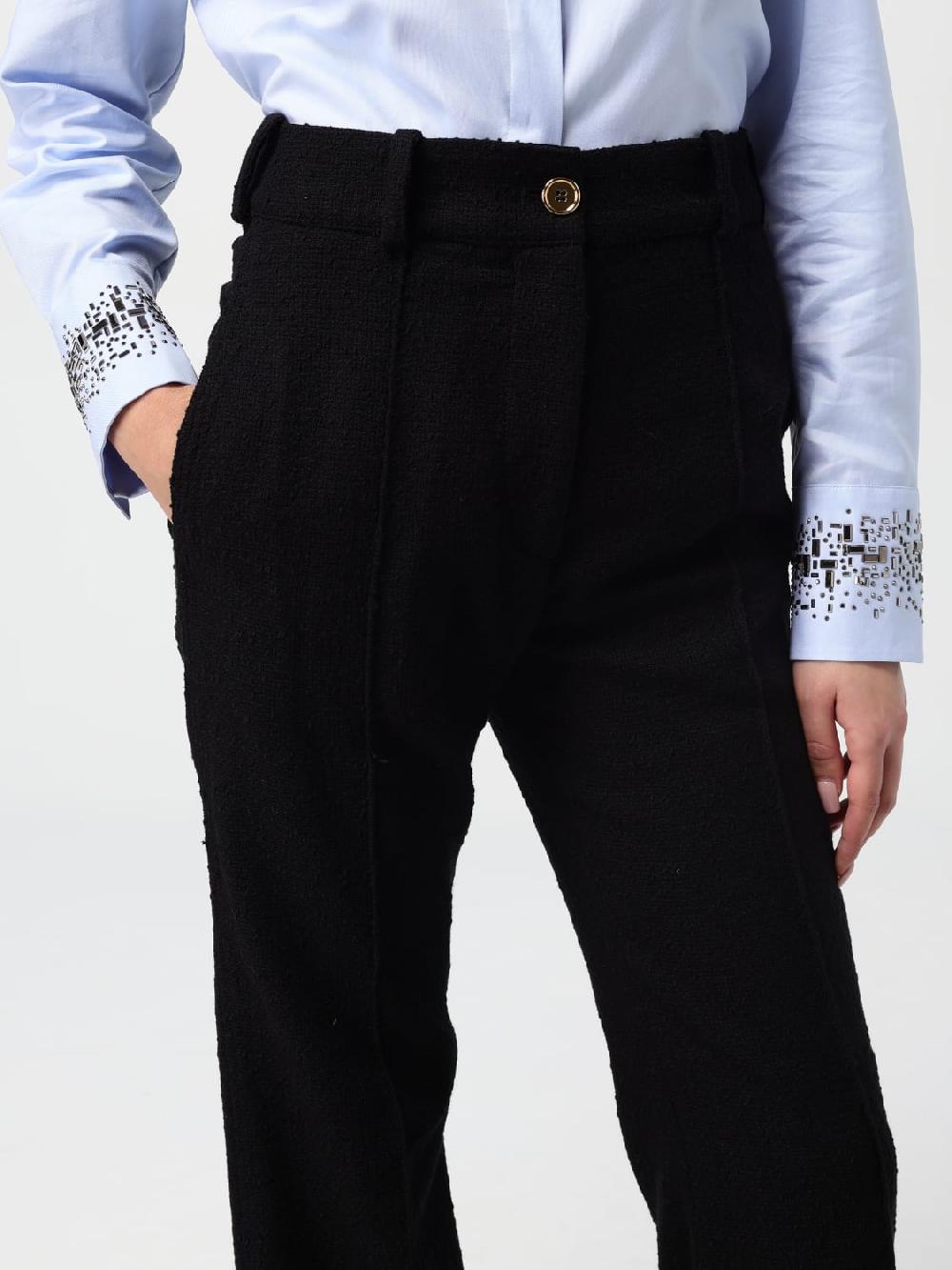 Giglio Pantalone Patou In Misto Lana