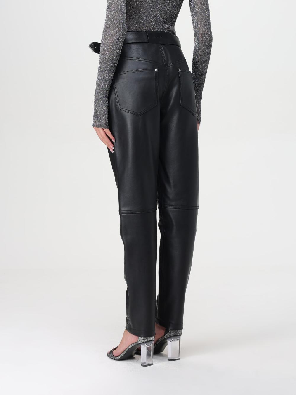 Giglio Pantalone Pinko In Pelle
