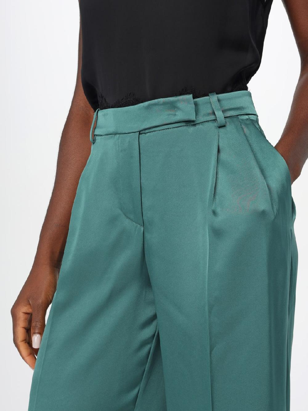 Giglio Pantalone Pinko In Raso Di Viscosa