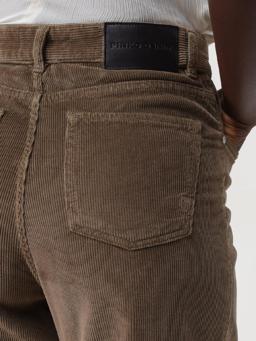 Giglio Pantalone Pinko In Velluto A Costine