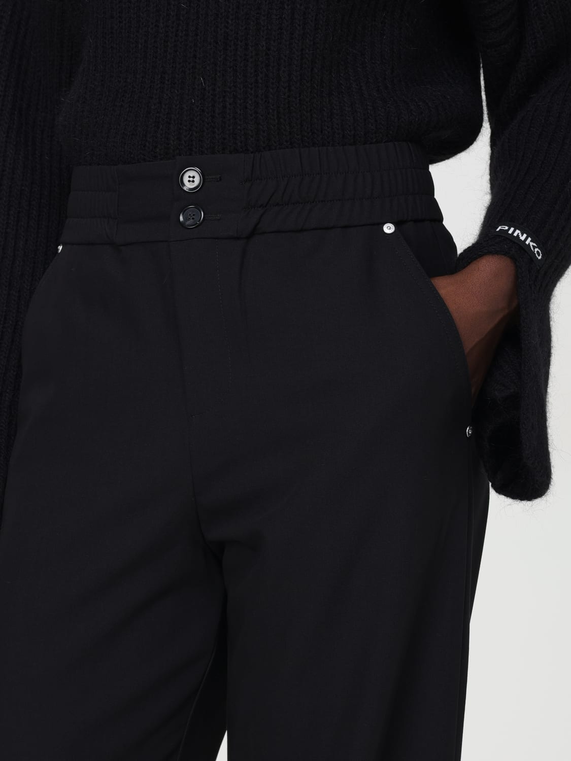 Giglio Pantalone Pinko In Viscosa