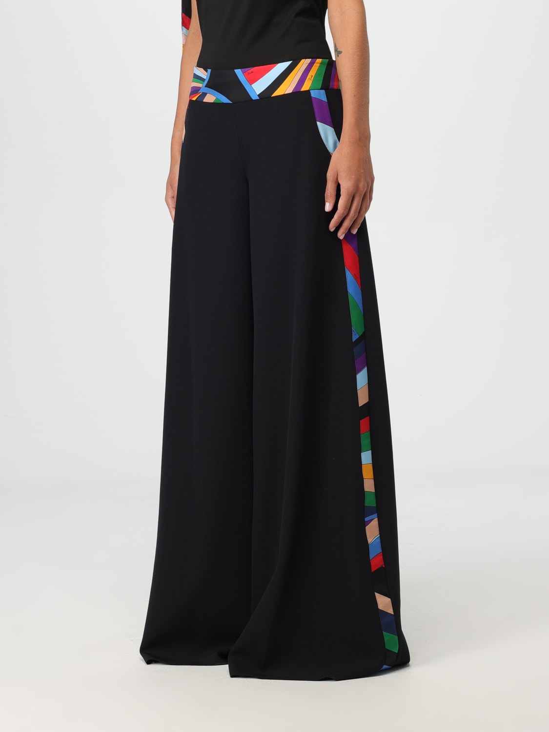 Giglio Pantalone Pucci In Crêpe
