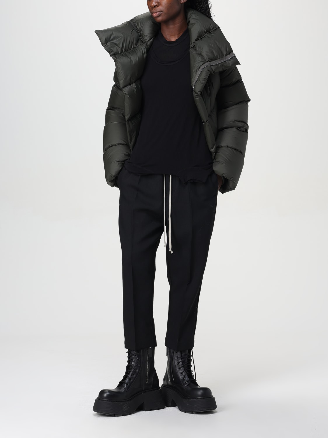 Giglio Pantalone Rick Owens In Lana