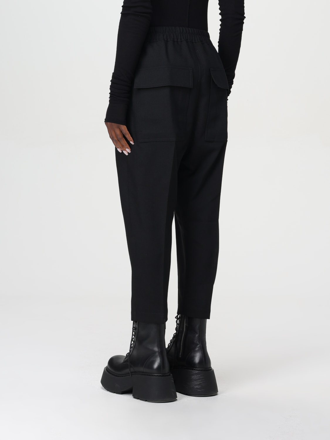 Giglio Pantalone Rick Owens In Lana