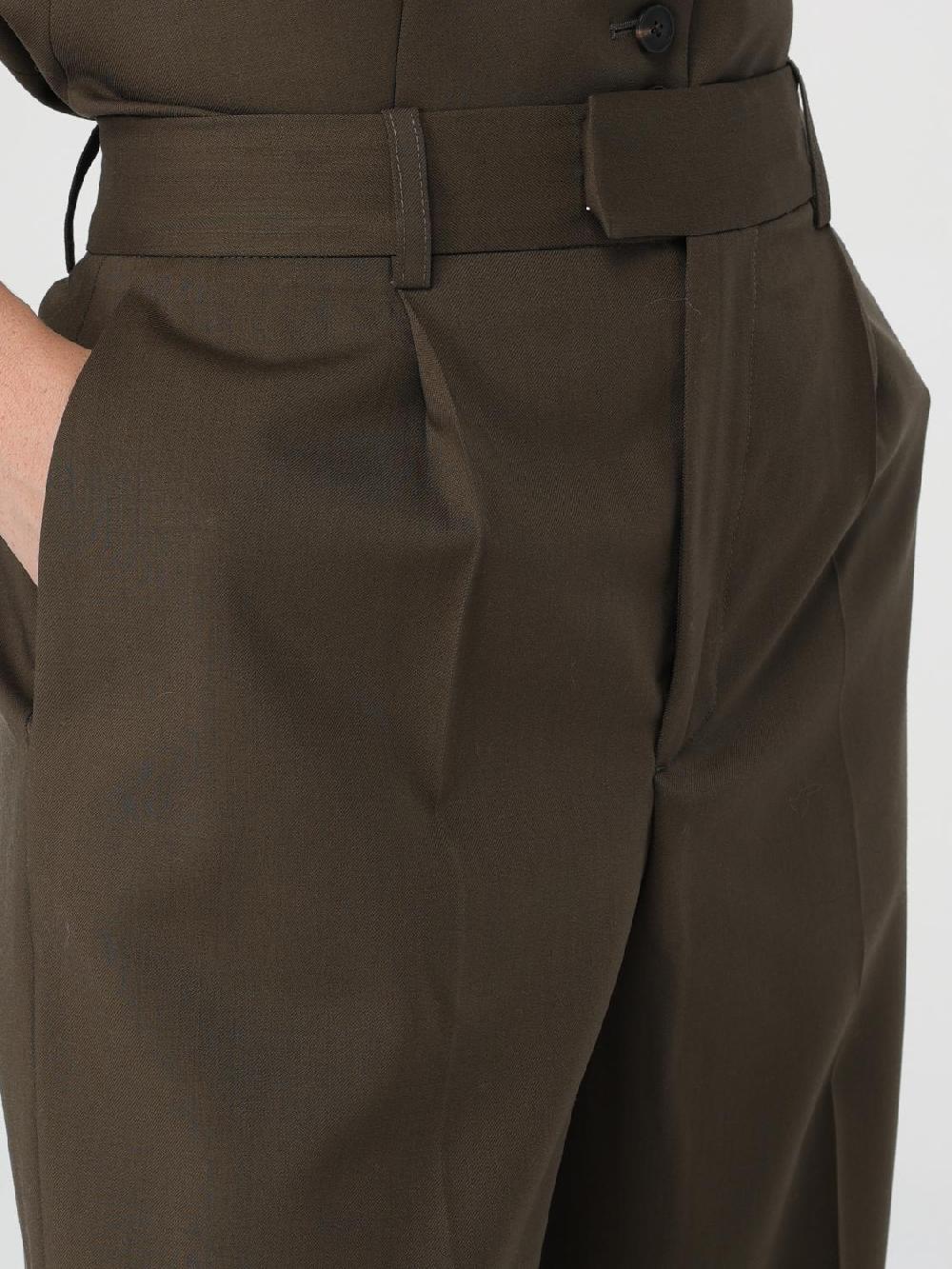 Giglio Pantalone Rohe In Lana Vergine