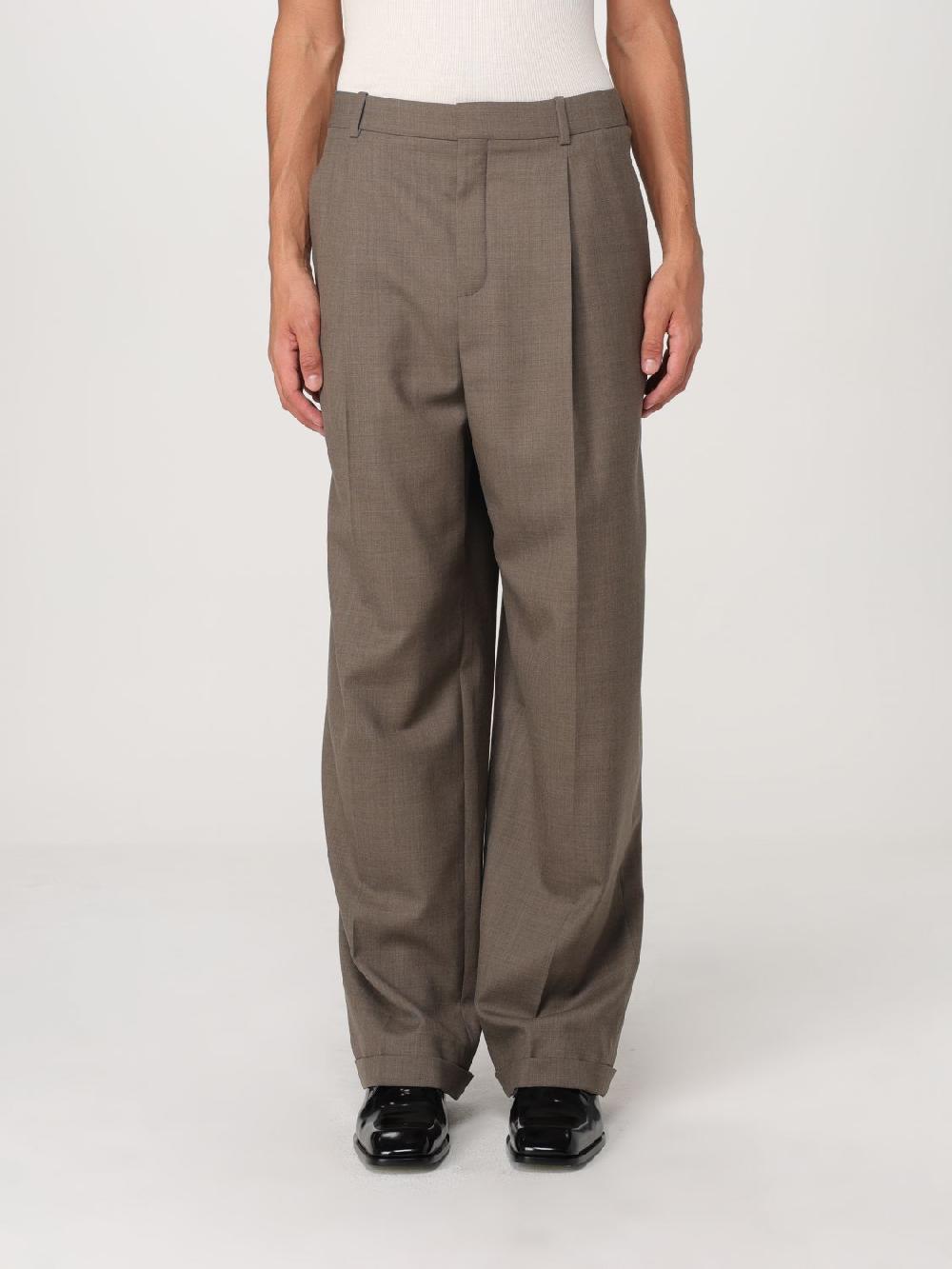 Giglio Pantalone Saint Laurent in lana con pinces