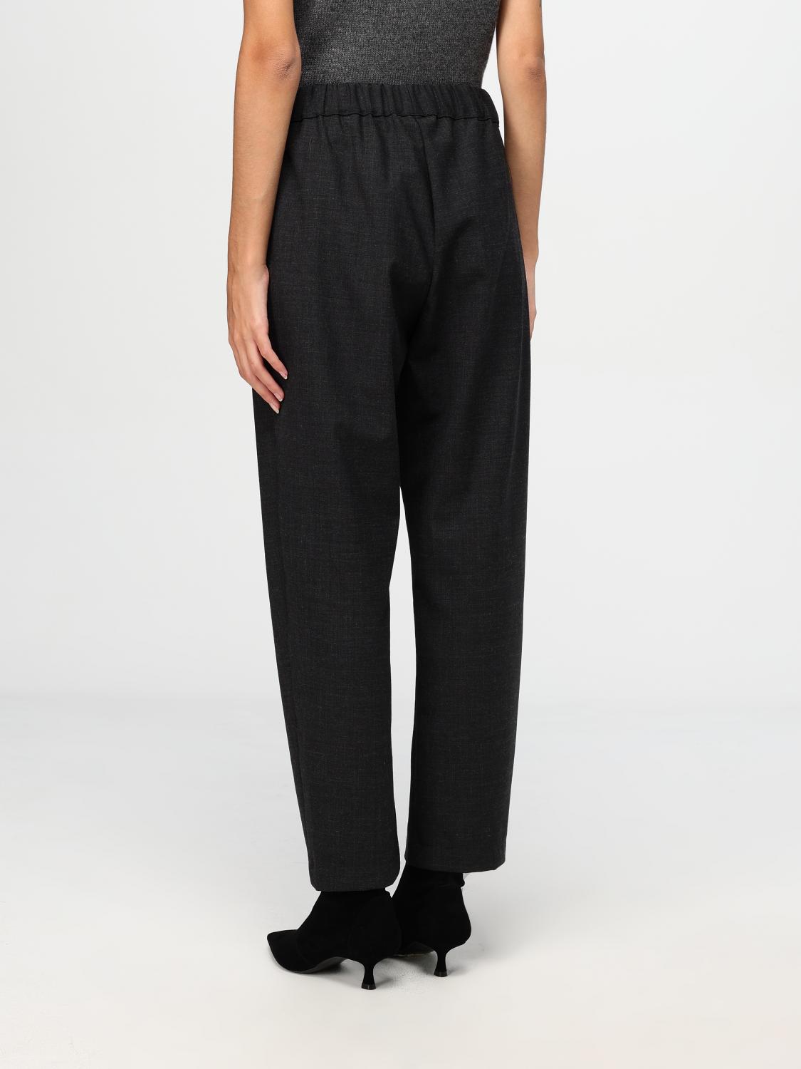 Giglio Pantalone Semicouture In Misto Lana