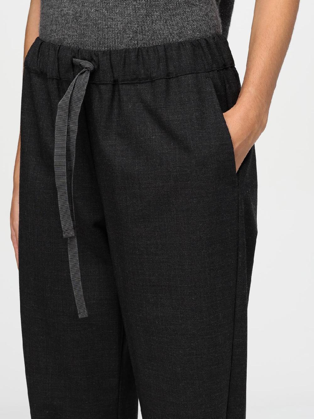 Giglio Pantalone Semicouture In Misto Lana