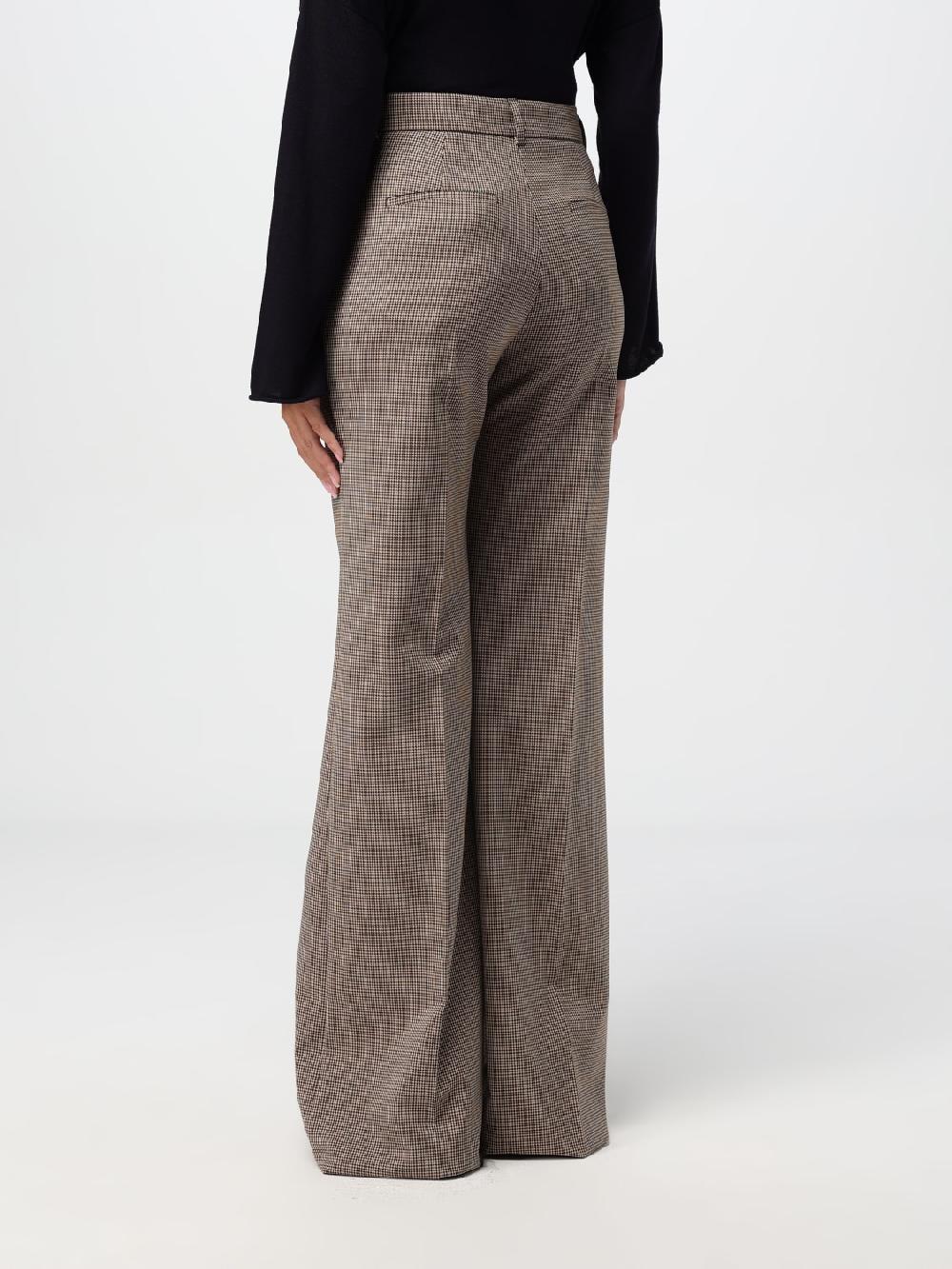 Giglio Pantalone Sportmax In Gabardine Stretch