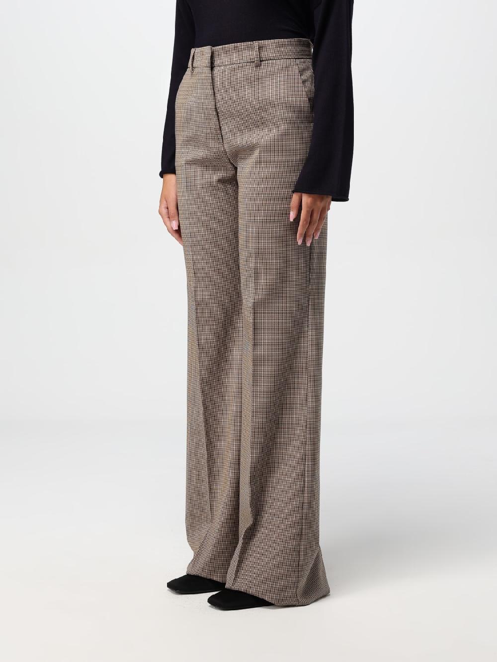 Giglio Pantalone Sportmax In Gabardine Stretch