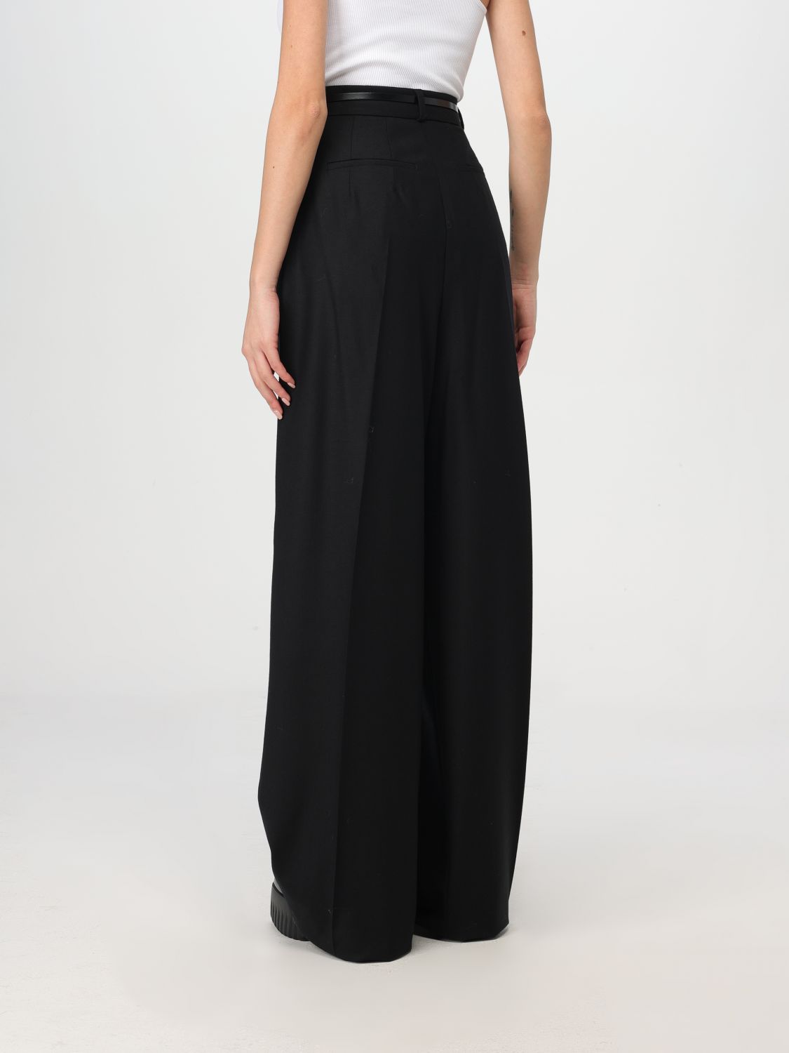 Giglio Pantalone Sportmax In Lana