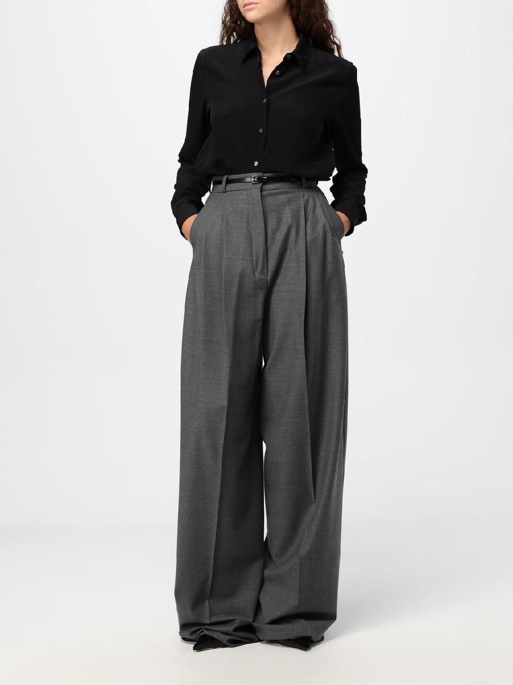 Giglio Pantalone Sportmax In Lana