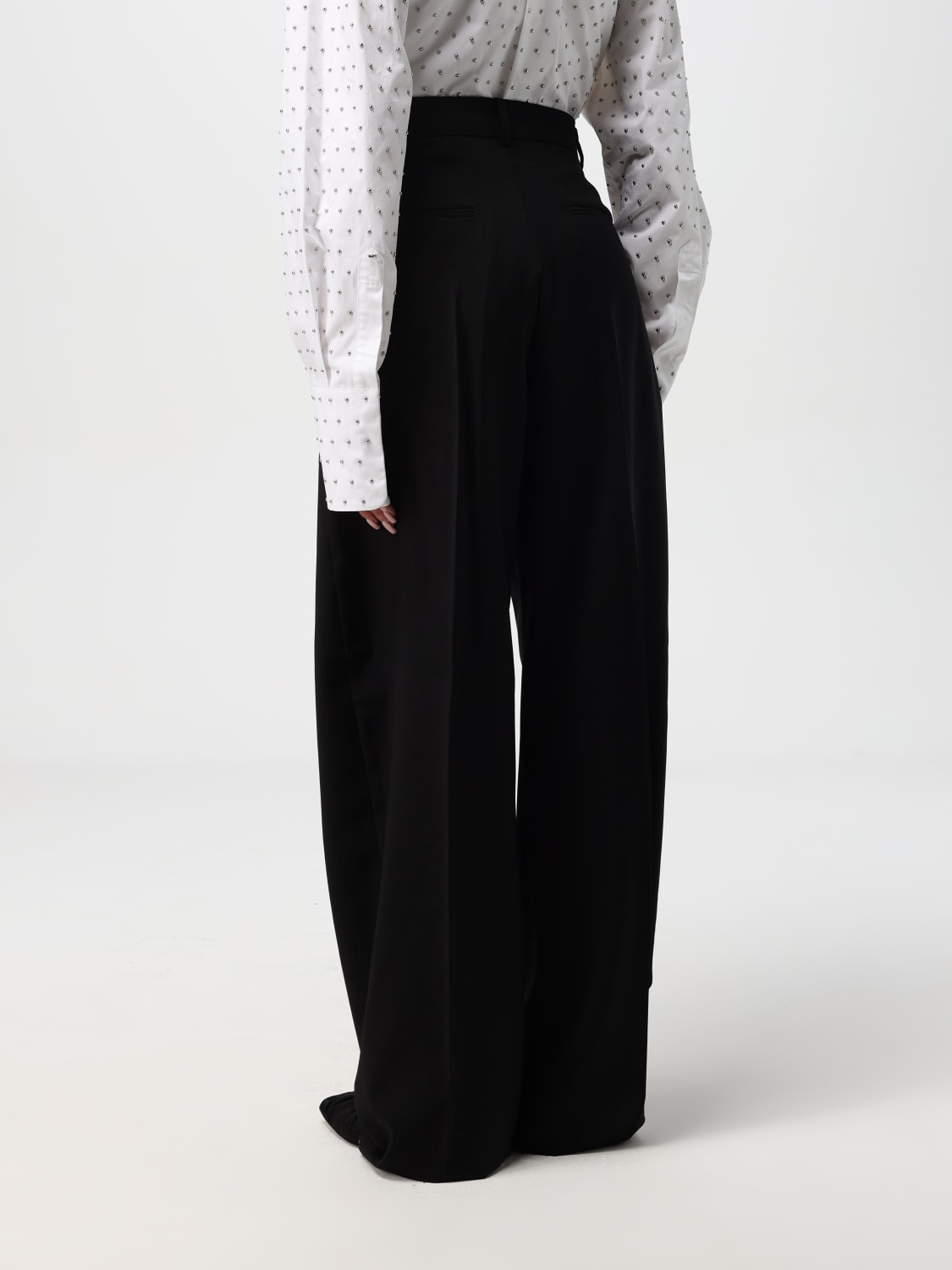 Giglio Pantalone Sportmax In Lana