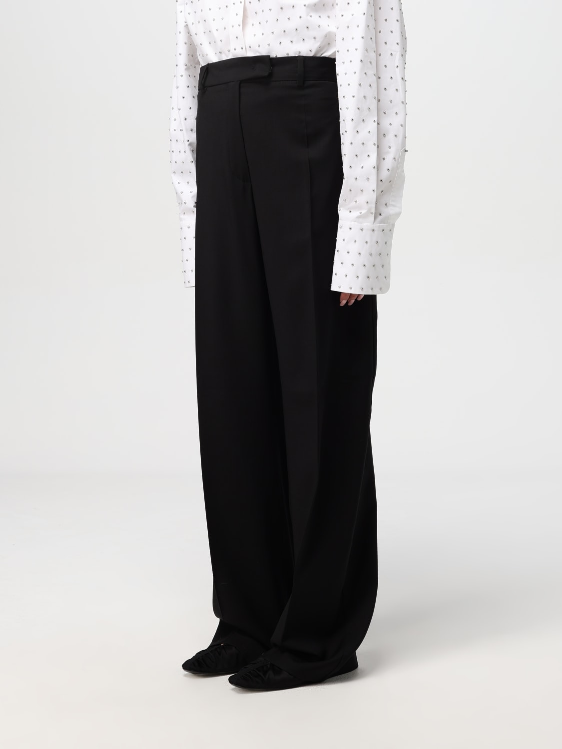 Giglio Pantalone Sportmax In Lana