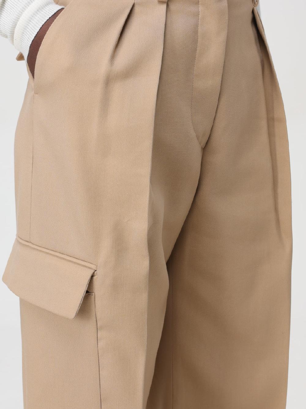 Giglio Pantalone Sportmax In Misto Cotone