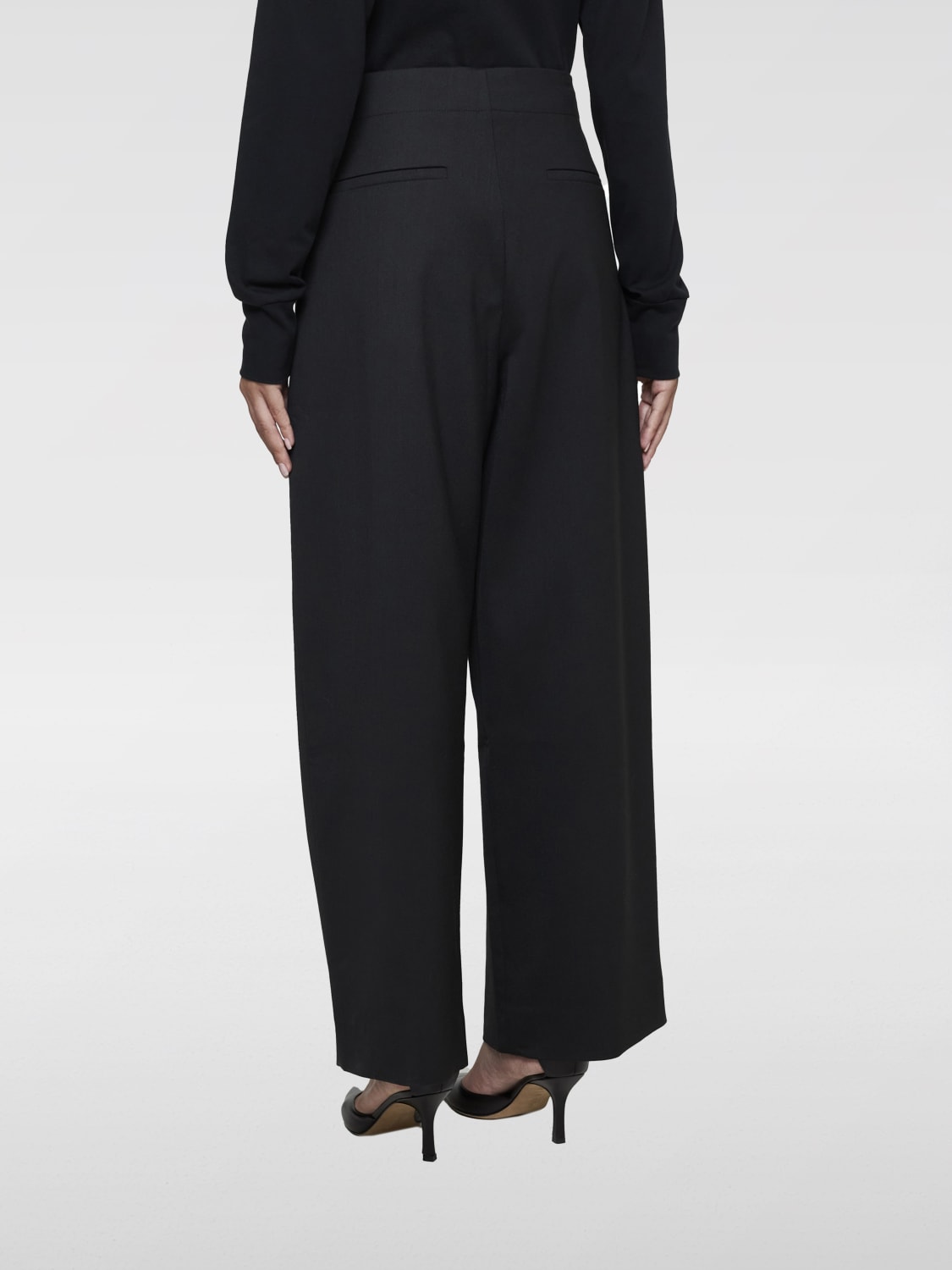 Giglio Pantalone Studio Nicholson In Misto Viscosa