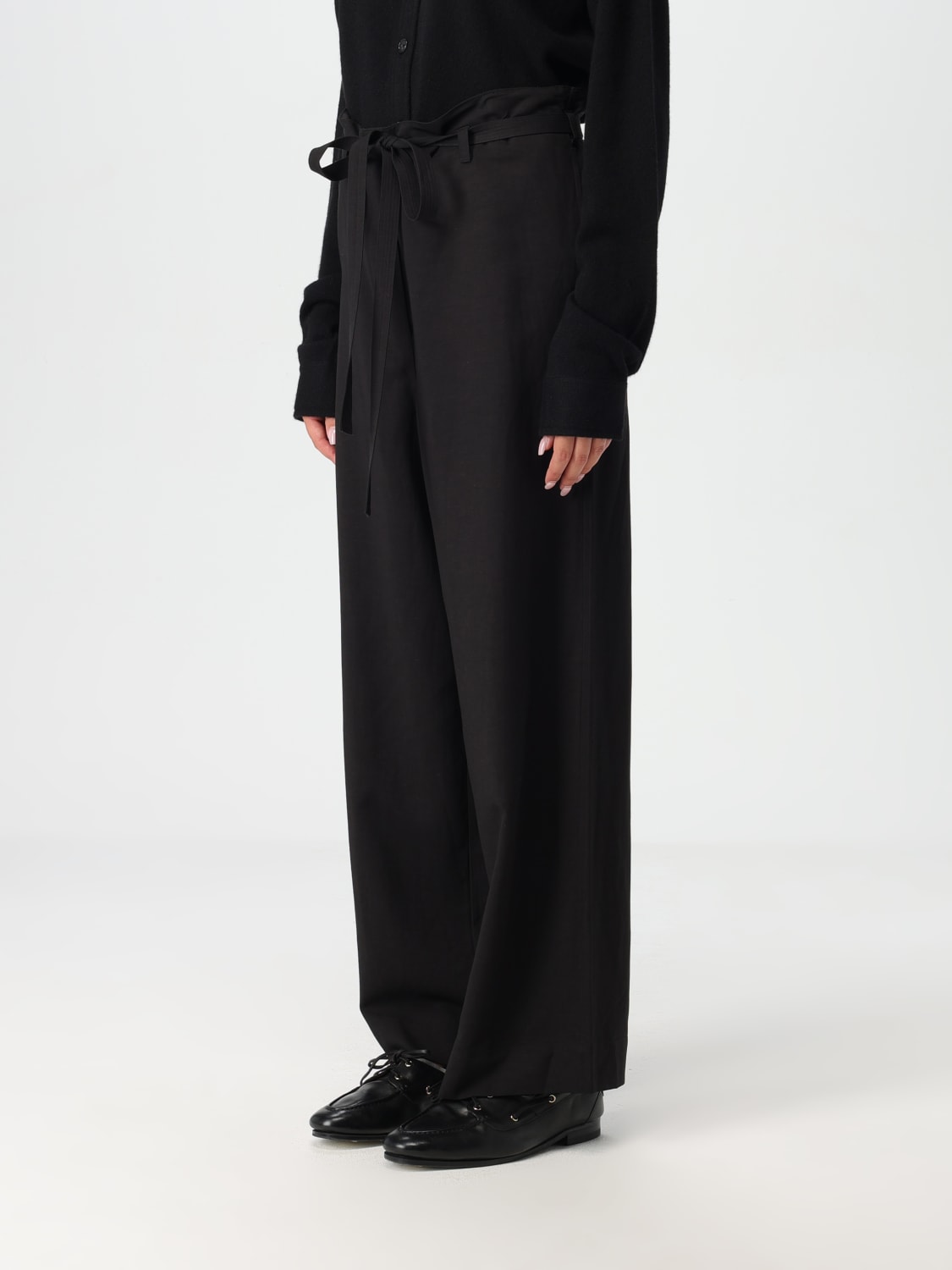 Giglio Pantalone Toteme In Misto Viscosa E Lino