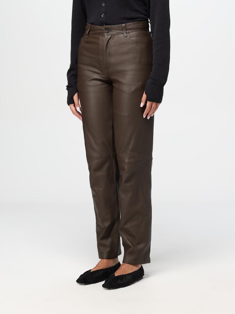 Giglio Pantalone Toteme In Pelle