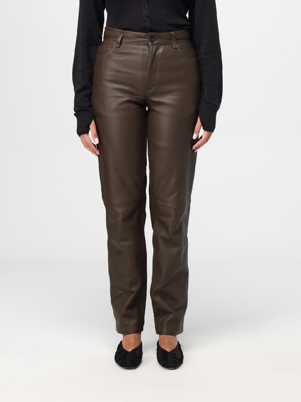 Giglio Pantalone Toteme in pelle