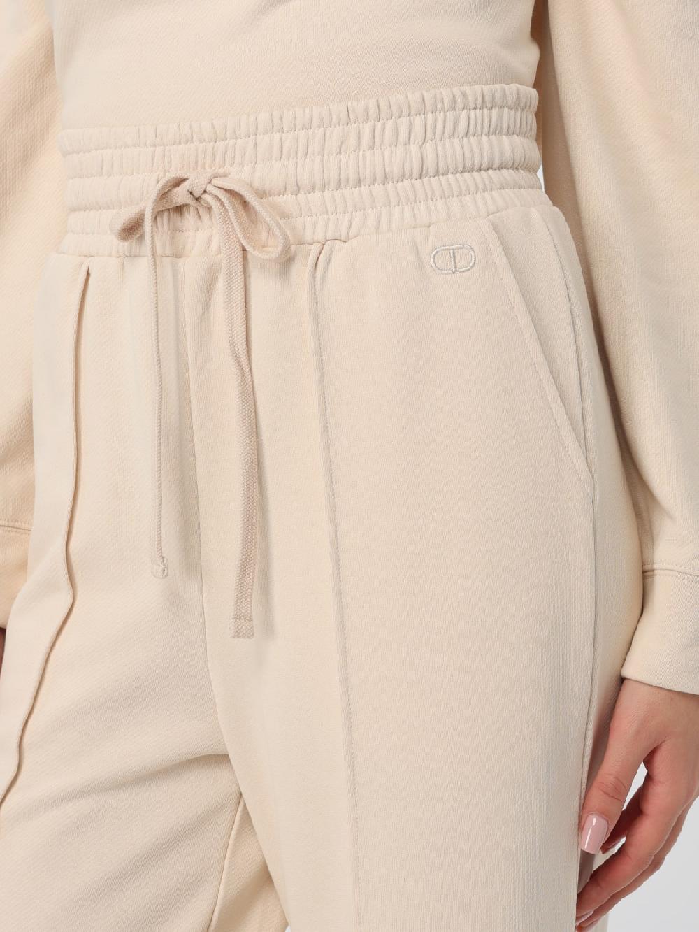 Giglio Pantalone Twinset In Cotone
