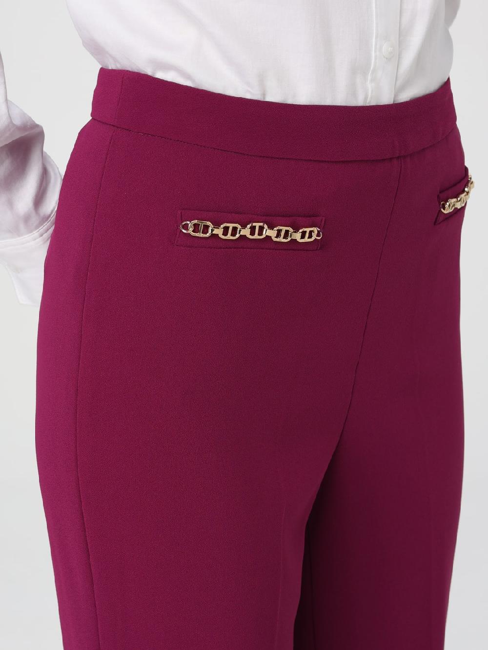 Giglio Pantalone Twinset In Crepe