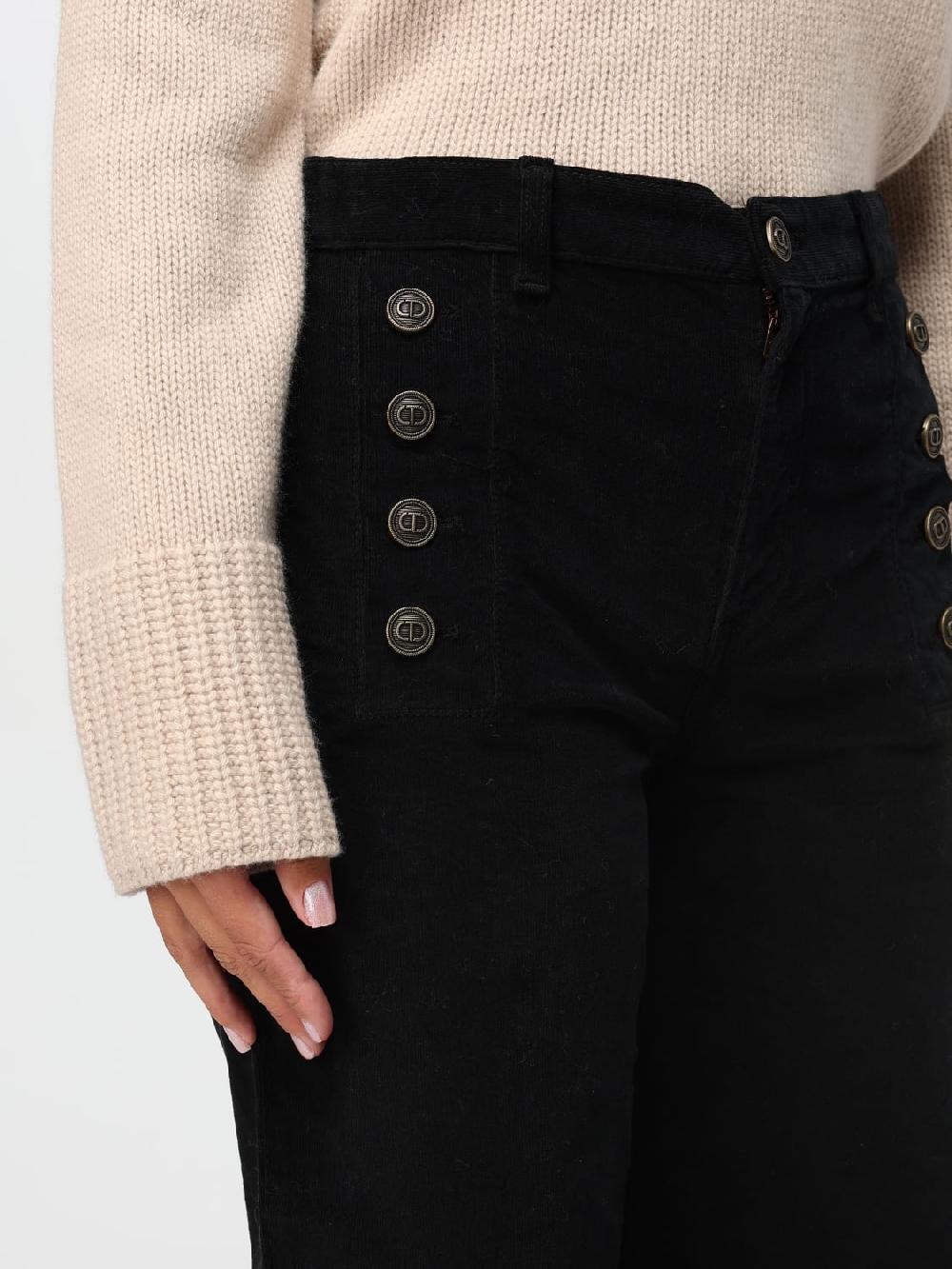 Giglio Pantalone Twinset In Denim