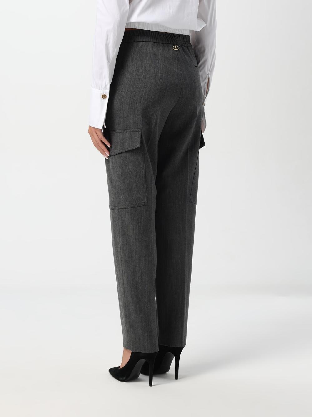 Giglio Pantalone Twinset In Misto Lana