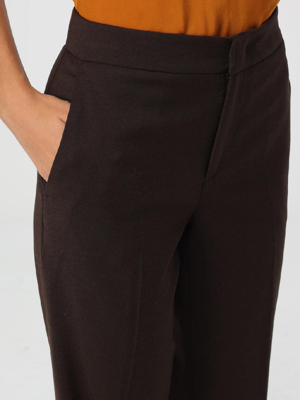 Giglio Pantalone Twinset In Misto Lana