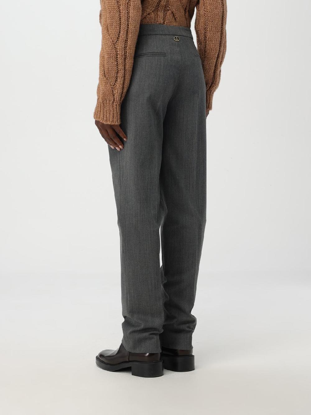Giglio Pantalone Twinset In Misto Lana