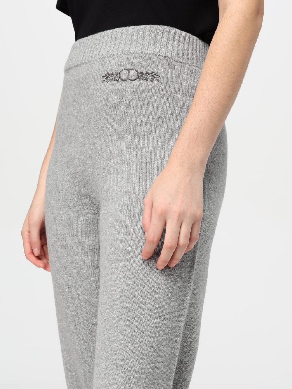Giglio Pantalone Twinset In Misto Lana