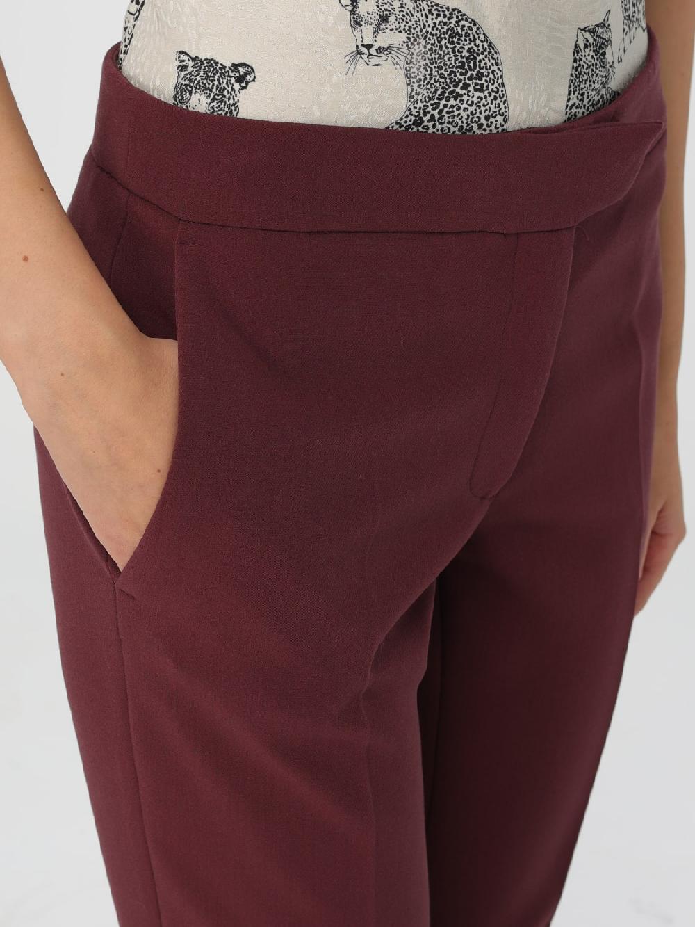 Giglio Pantalone Twinset In Misto Viscosa