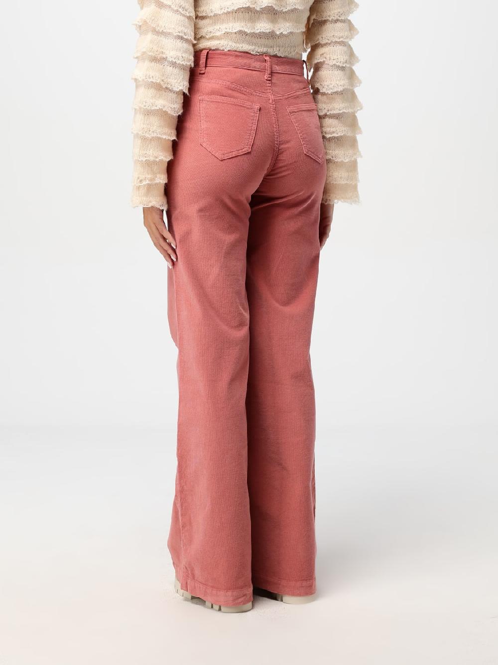 Giglio Pantalone Twinset In Velluto